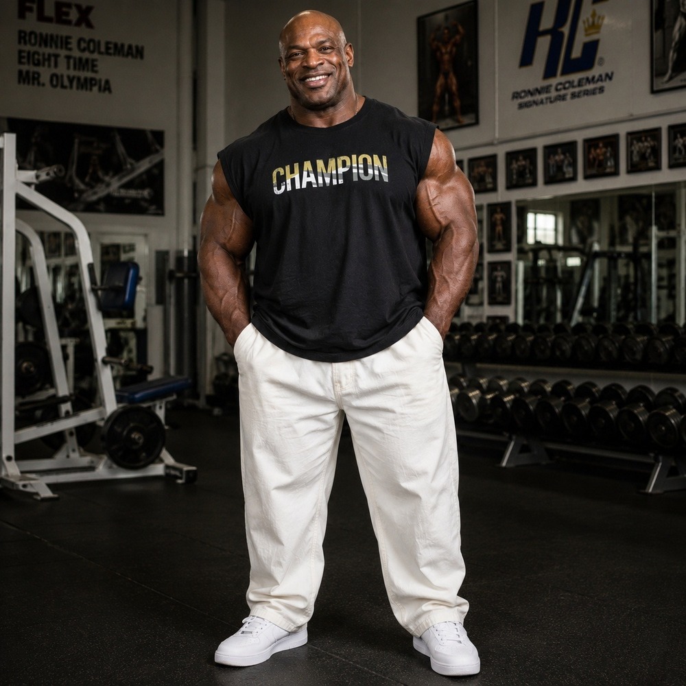 Champion‎ Muscle Tee Mens 3XL Black Sleeveless Graphic Shirt Streetwear Athletic